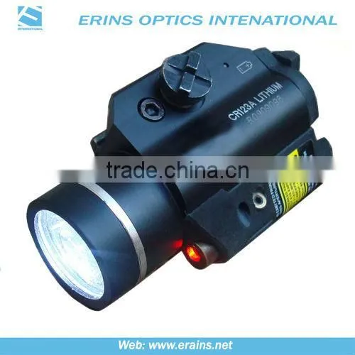 Tactical Red Laser Sight Scope and 200 Lumen CREE Q5 LED Flashlight Combo photo-3