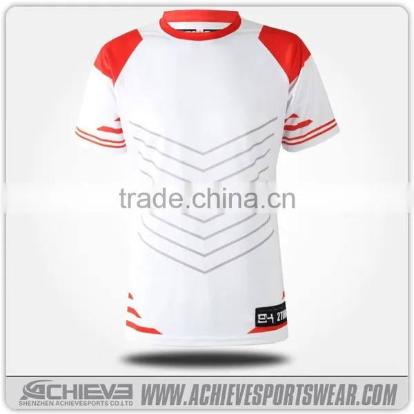 Wholesale Sublimation Custom Cheap Rugby Jerseys Design Your Own Rugby League Jerseys photo-6