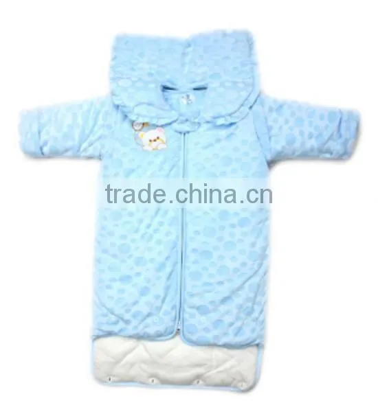 100% Cotton Anti Kicking Infant Baby Child Foot Sleeping Bag for Four Seasons photo-4