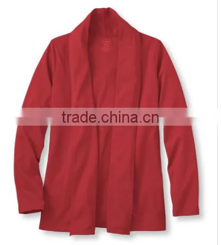 Popular Pima Cotton Fabric In An Everyday Cardigan Style, Woman Sweater photo-4