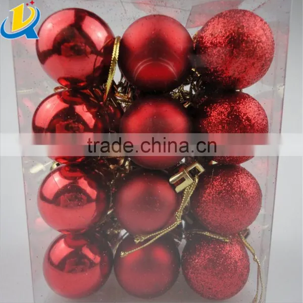 Christmas Decoration Colorful Custom Christmas Ornaments Plastic Ball photo-2