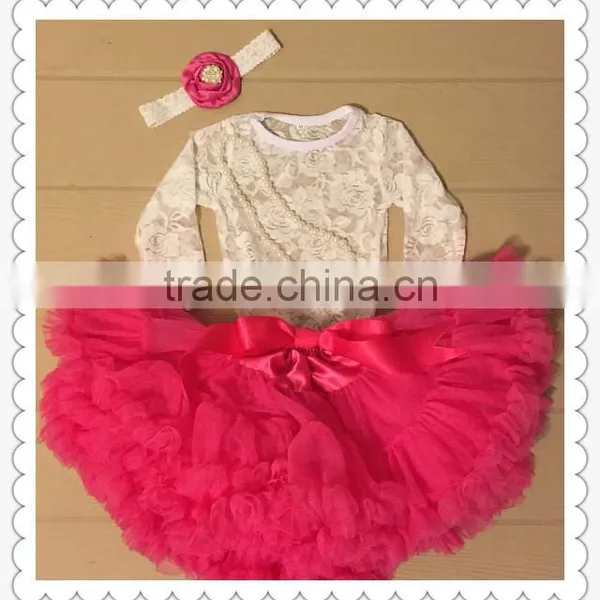 Wholesale Red And Blue Girls Patriotic Skirts Kids Fall Top Baby Girls Skirt Set photo-5