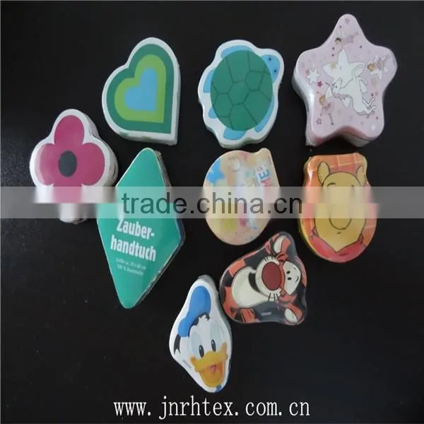 Best Selling 100% Cotton Magic Hand Towel With Printing Logo photo-3