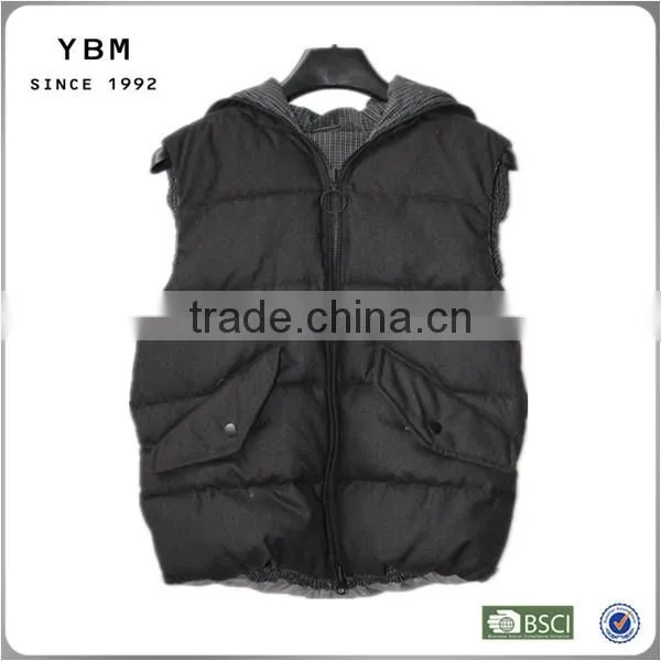 2014-2015 New Fashion Men's Winter Woolen Coat Men Fashion Waistcoat