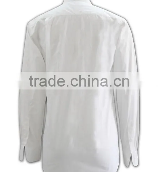 Custom Plus Size Shirt Womens Long Sleeve Shirt Office Workwear White Blank Bloue Shirt photo-4