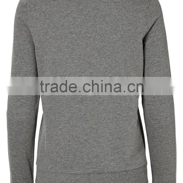 2016 Fashion Black Sweatshirt Long Sleeve Cheap Wholesale Custom Crewneck Sweatshirts photo-4