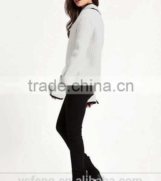 2017 Latest Knitted Sweater Designs For Girls photo-4