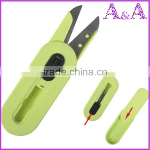 Supply U Plastic Color Line Cut Yarn Scissors Scissors photo-5
