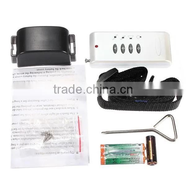 New Hot Sal Waterproof Remote Electric Control Pet Dog Training Shock Collar With Controler LED Illumination photo-6