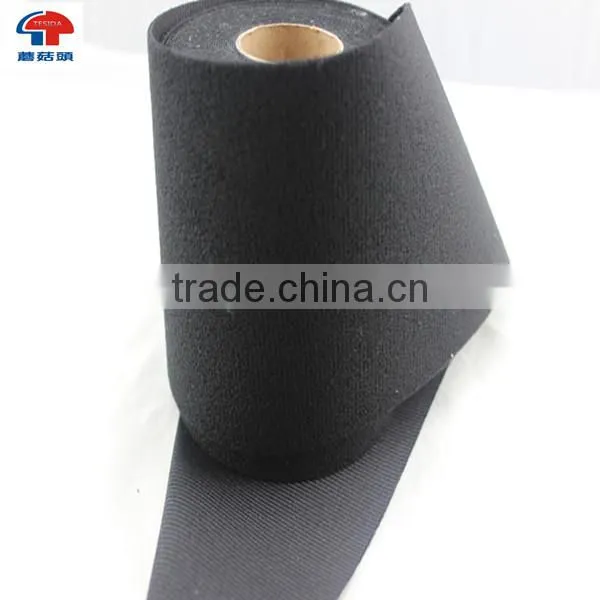 Reusable and Adjustable Nylon Double Sided Hook and Loop in Black photo-5