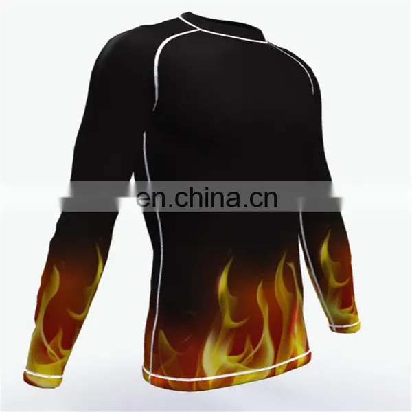 Fitness Sublimated Rash Guard Custom Logo photo-2