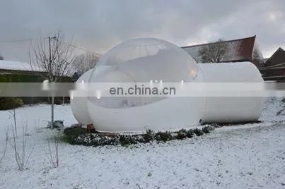 Pomotion!! Inflatable Transparent Tentromantic ,bubble Tent for Party ,camping Inflatable Clear Multi-room Tent photo-3