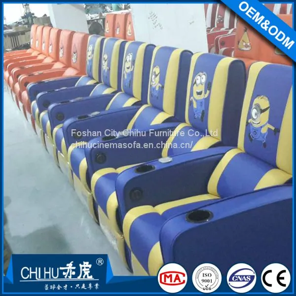 High End Home Theatre Sofa,vip Reclining Cinema Chair photo-3