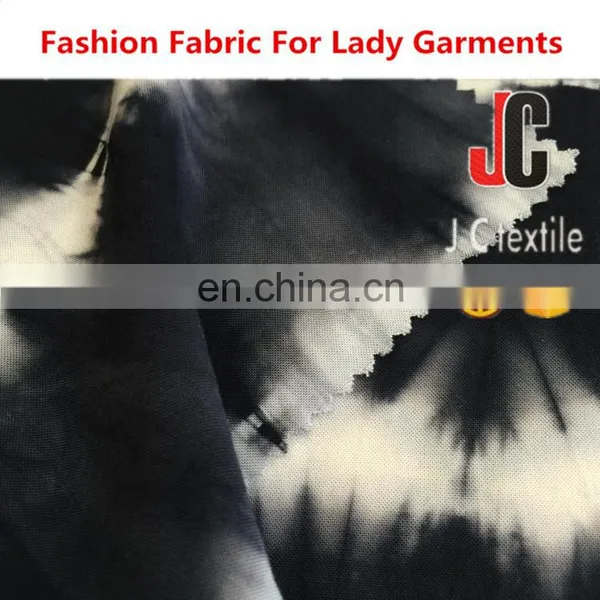 M11916 JC Shaoxing Wholesale Tie Dye Rayon Fabric Price photo-2