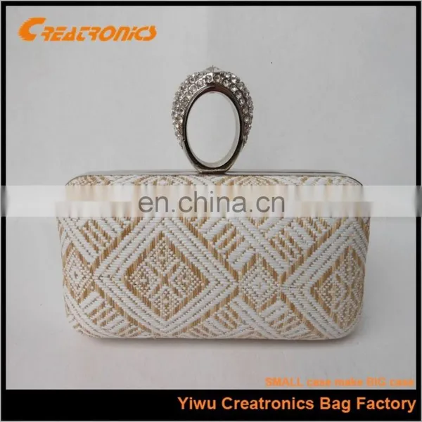 Fashionable Factory Directly Selling Cheap Lady Clutch Bag Made Of Straw Wholesale photo-4