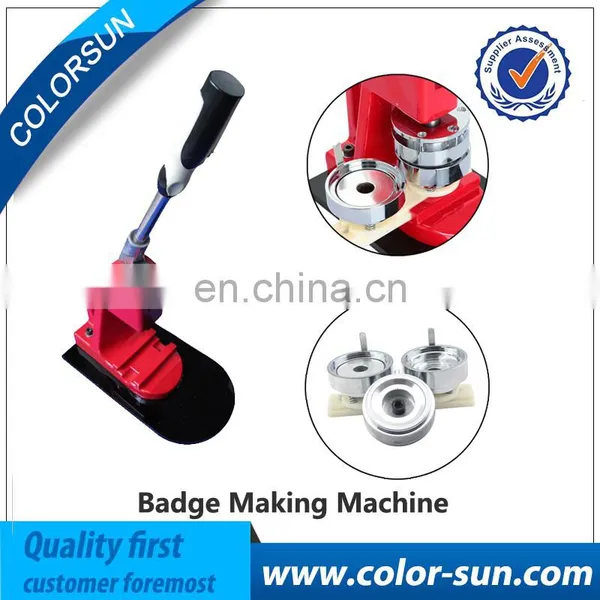 New Style Low Cost plastic button making machine
