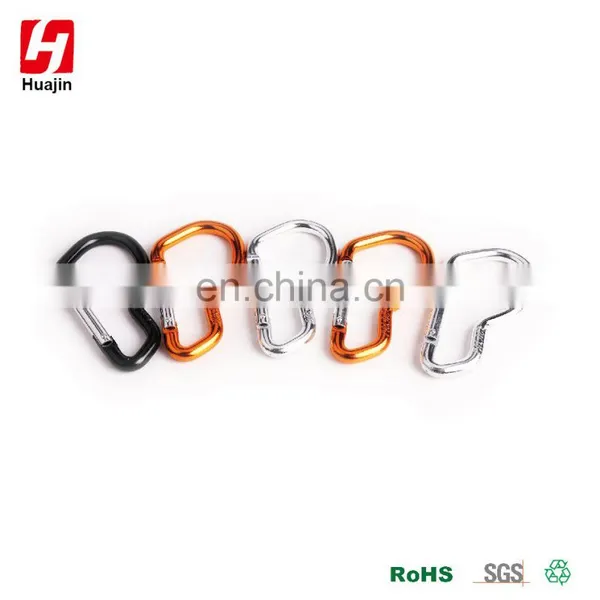 Multiple Shapes Carabiner, Spring Key Chain Clip Hook photo-5