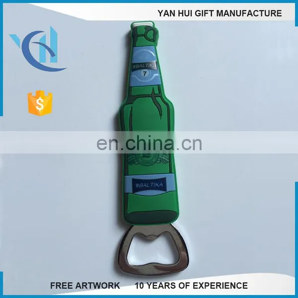 Promotion Gift Strong Fist Mode Soft Pvc Beer Bottle Opener Keychain photo-4