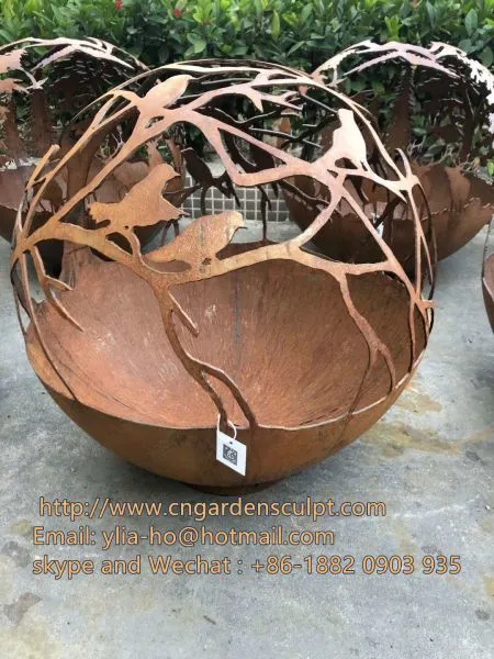 Garden Fireballs Mass Production of Laser Silhouette Ball