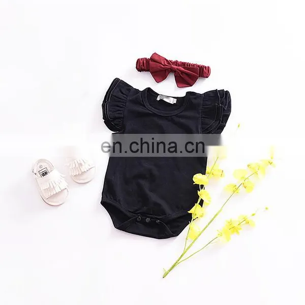 Summer Short Sleeveless Baby Clothes Toddlers Romper Kids Clothing photo-3