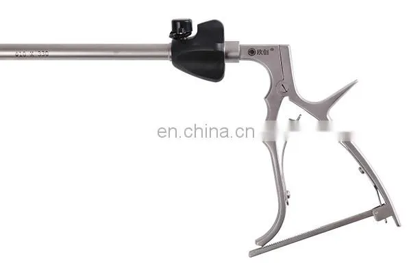 Geyi Autoclavable Laparoscopic Instruments 10mm Reverse Teeth Forceps With Stainless Steel Handle photo-4