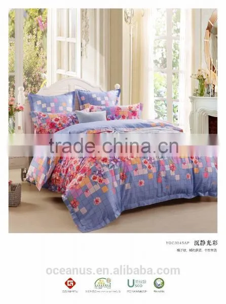 100% Cotton Printed Satin Duvet,Bed Sheets,Pillow Case photo-2