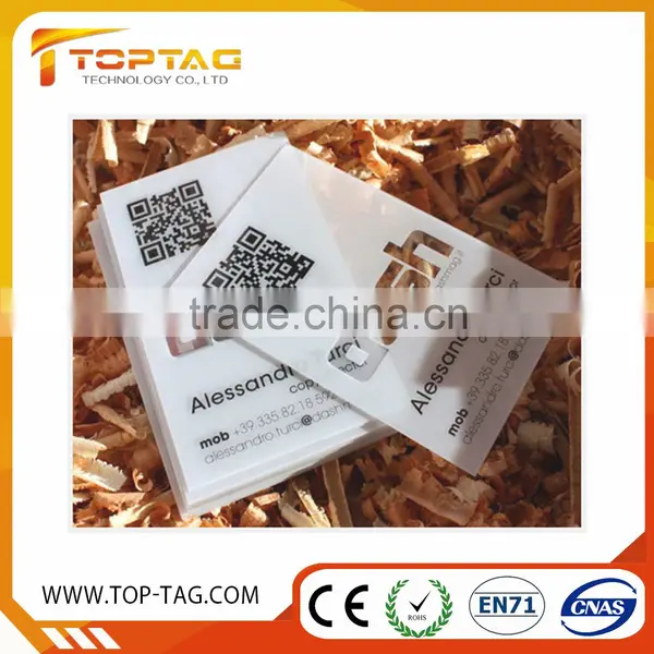 Standard Transparent Card With Embosing Number / Picture / Logo photo-4