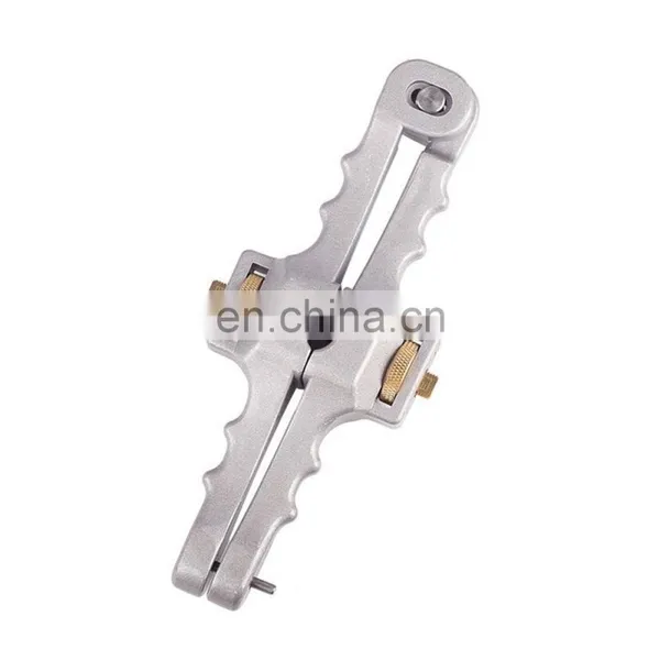 FTTH Fiber Optic Loose Tube Slitter Wire Stripper Pliers Hand Tool Vertical Fiber Cable Sheath Cutter