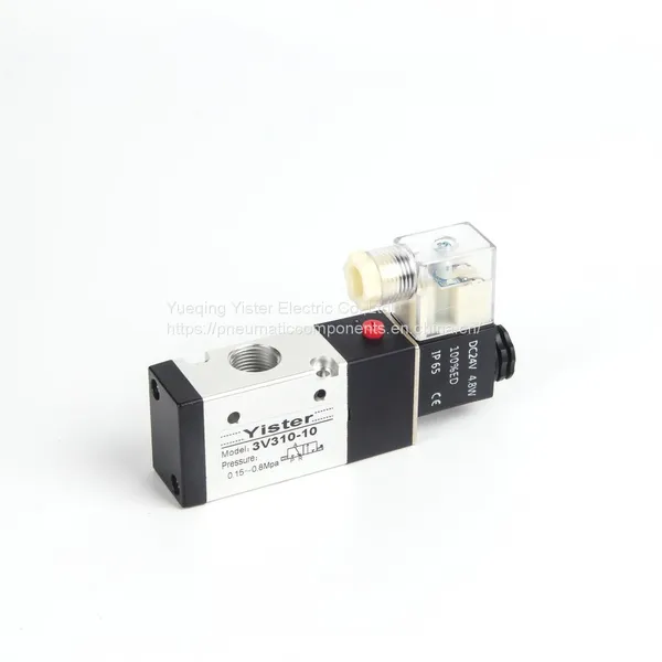 5 Way 4v210-08-NO Internal Pilot Normally Open Pneumatic Control Solenoid Valves
