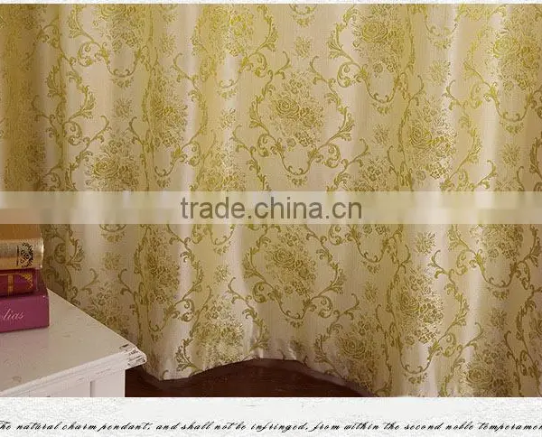 Hot Selling Jacquard Fabric Window Curtain/curtain Rod/curtain Track for Home/hotel photo-5