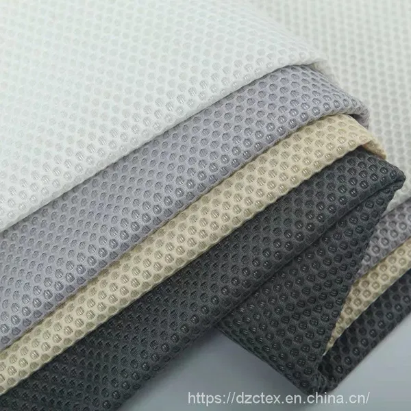 Wholesale Soft 4D Eco-friendly Sandwich Air Mesh Fabric for Mattress and Cushions With Width of 140CM-230CM photo-4