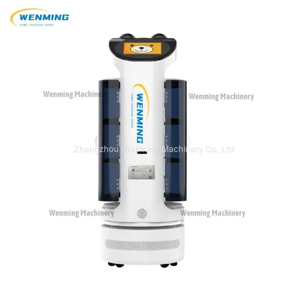 Food Delivery Robot Service Robot In Restaurant Waiter Robot Waiter For Restaurant Intelligent Robot photo-2