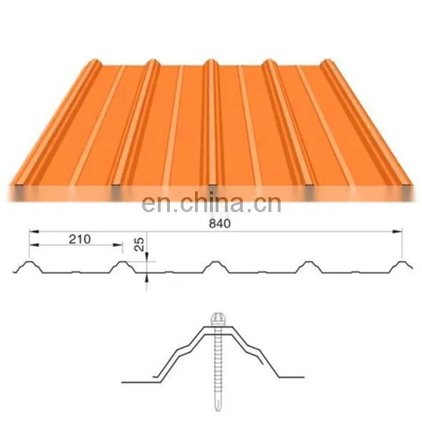 Good Quality 0.45mm Corrugated Galvanized Iron Zinc Metal Corrugated Roofing Sheet for Building Materials photo-5