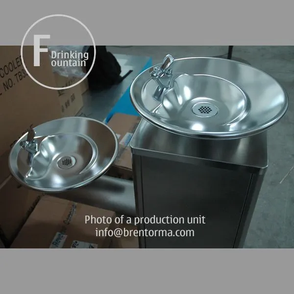 DF3BC Floor Mount Bi-Level Stainless Steel Drinking Fountain photo-3