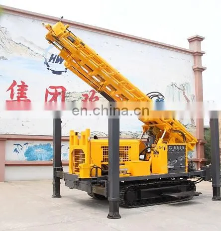 300M Deep Portable Water Well Drilling Rig With Hydraulic Drilling Rig and Mud Pump photo-2