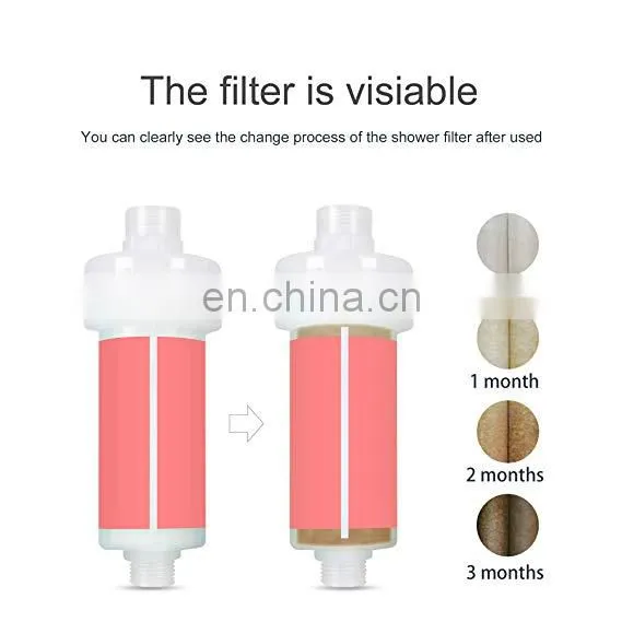 OEM Shower Water Filtration PP Cotton Vitamin C VC Gel Shower Water Filter photo-4
