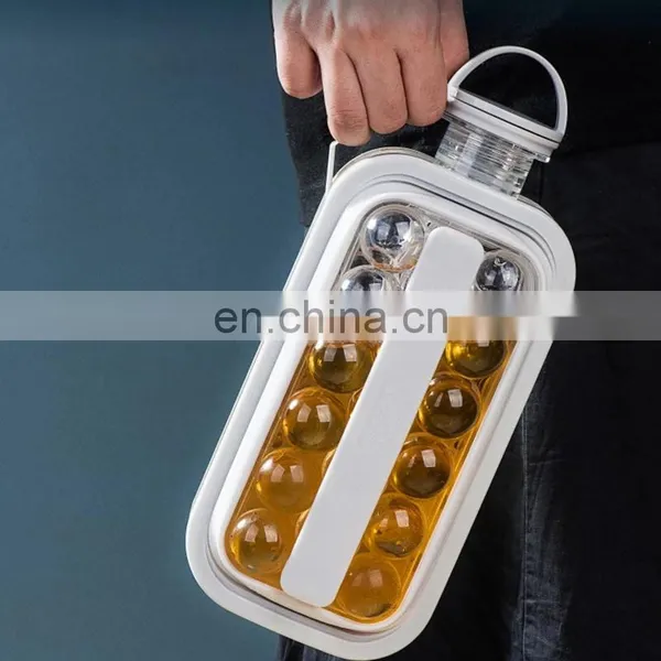 17 Grids Ice Ball Kettle Ice Maker Mould With Lid Cube Mold Cubic Makers Container Trays photo-2