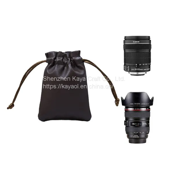 Excellent PU Leather Mobile Phone/iPad/ Camera Lens Packaging Bags photo-4