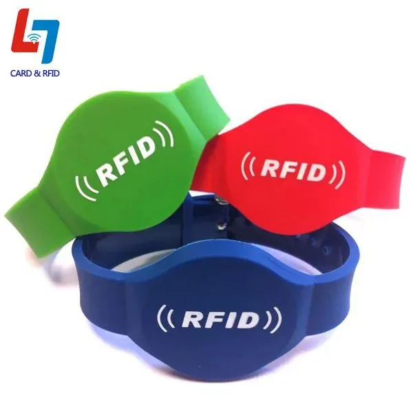 Высококачественная силиконовая наручная полоса с RFID и NFC