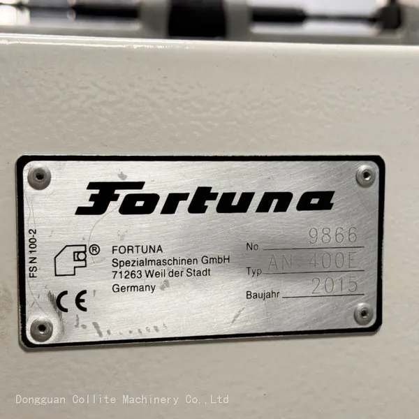 Fortuna Bandknife Splitting Machine AN400E Leathe Splitter 400mm photo-5