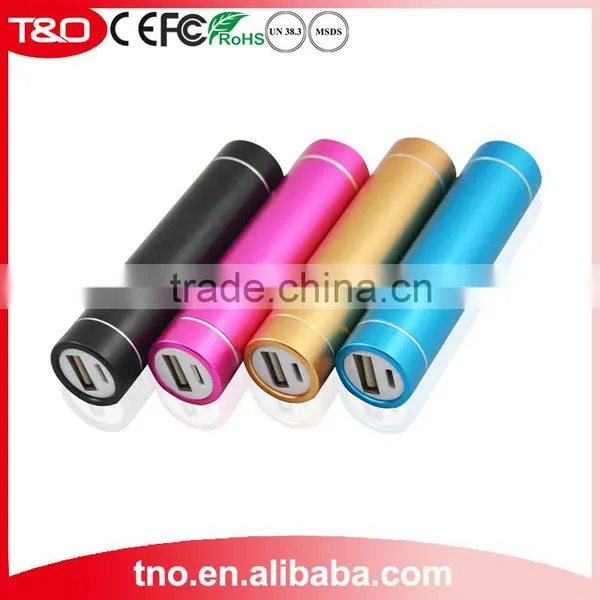 Custom Cheapest Power Bank 2600mah Aluminimum photo-3
