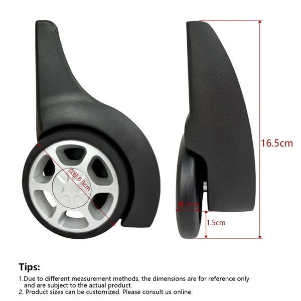 Factory-customized Casters, Luggage and Furniture Wheels, Directional Wheels photo-4