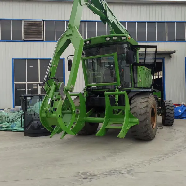 Export to India for Sugarcane Plantations, Sugar Factory Sugarcane Harvesting Loading and Unloading Transportation Machinery - LZ9800 Sugarcane Loader photo-1