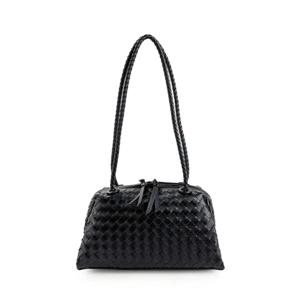New Woven Shoulder Bag High-end Fashion Flap Bag Simple Versatile Light Luxury Literary Handbag Light Luxury Casual Clutch Bag photo-5