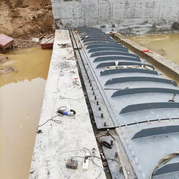 Movable Collapsible Water-Filled Barrier for Temporary River Flood Control photo-2