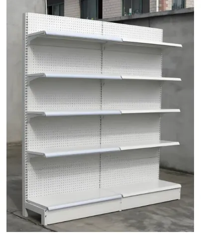 Heavy Duty Cold-Rolled Steel Rack Supermarket Shelf photo-2