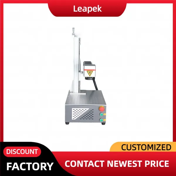 30W 50W 100W Fiber Laser Marking Machine Deep Engraving on Artware Gold and Sliver Metal Laser Engraving Machine photo-5