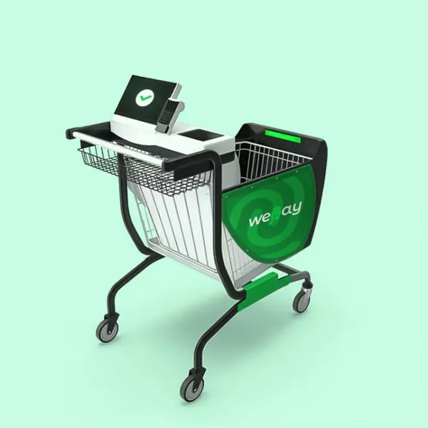 smart software supermarket shopping trolley