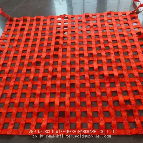 20 Ton Polyester Cargo Lifting Net 5X5m Used in Construction Site for Heavy Material Handling