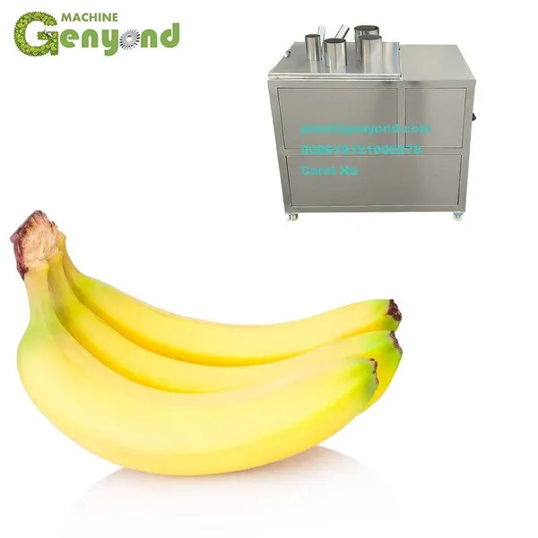 Shanghai Genyond Small Banana Slice Chips Manufacturing Production Machine Line photo-2